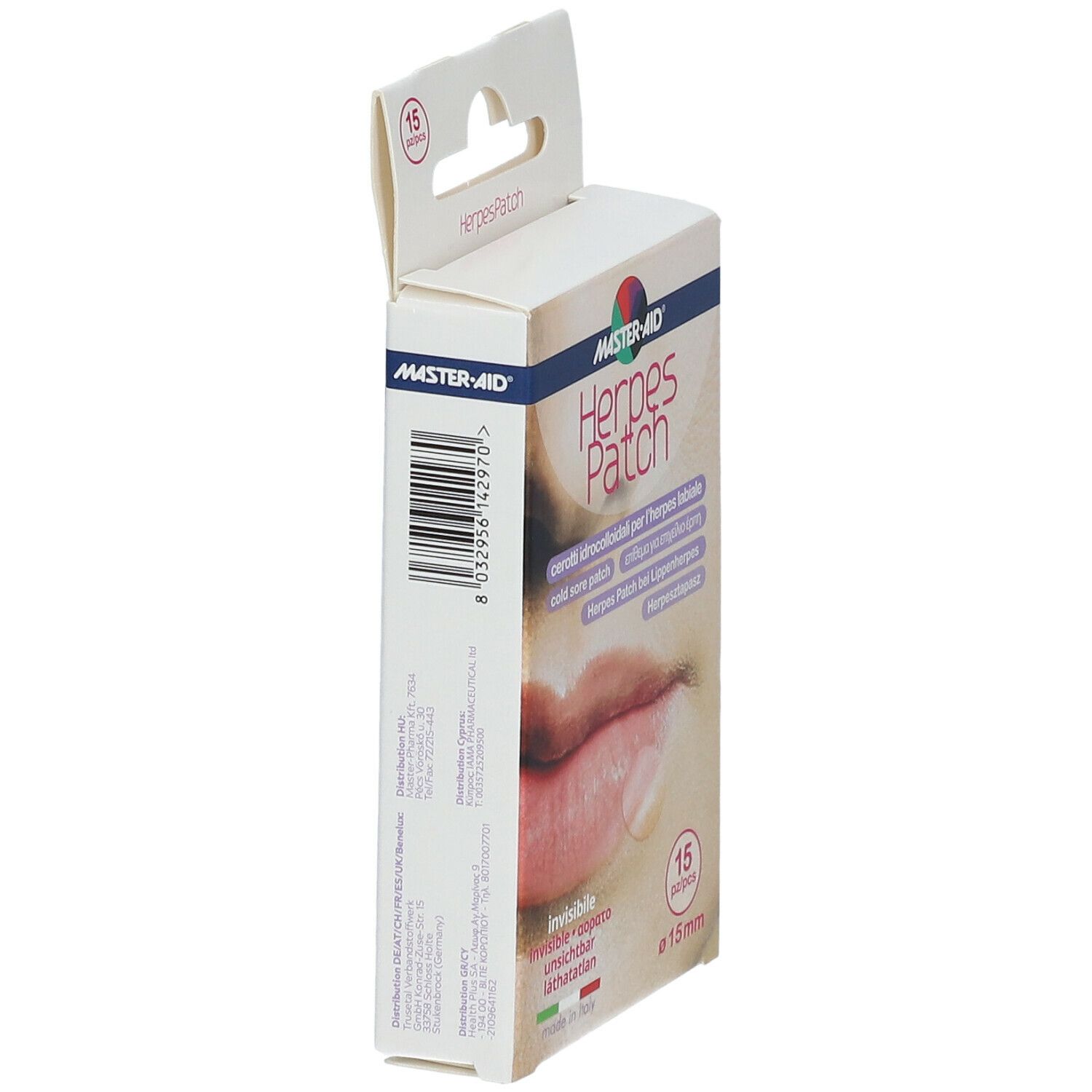 Herpespatch bei Lippenherpes