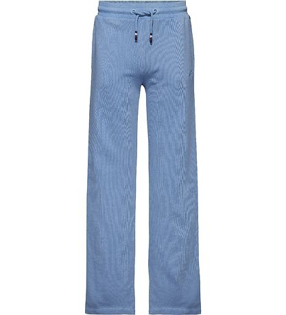 Tommy Hilfiger Jogginghosen - Script Wideleg - Blue Crush