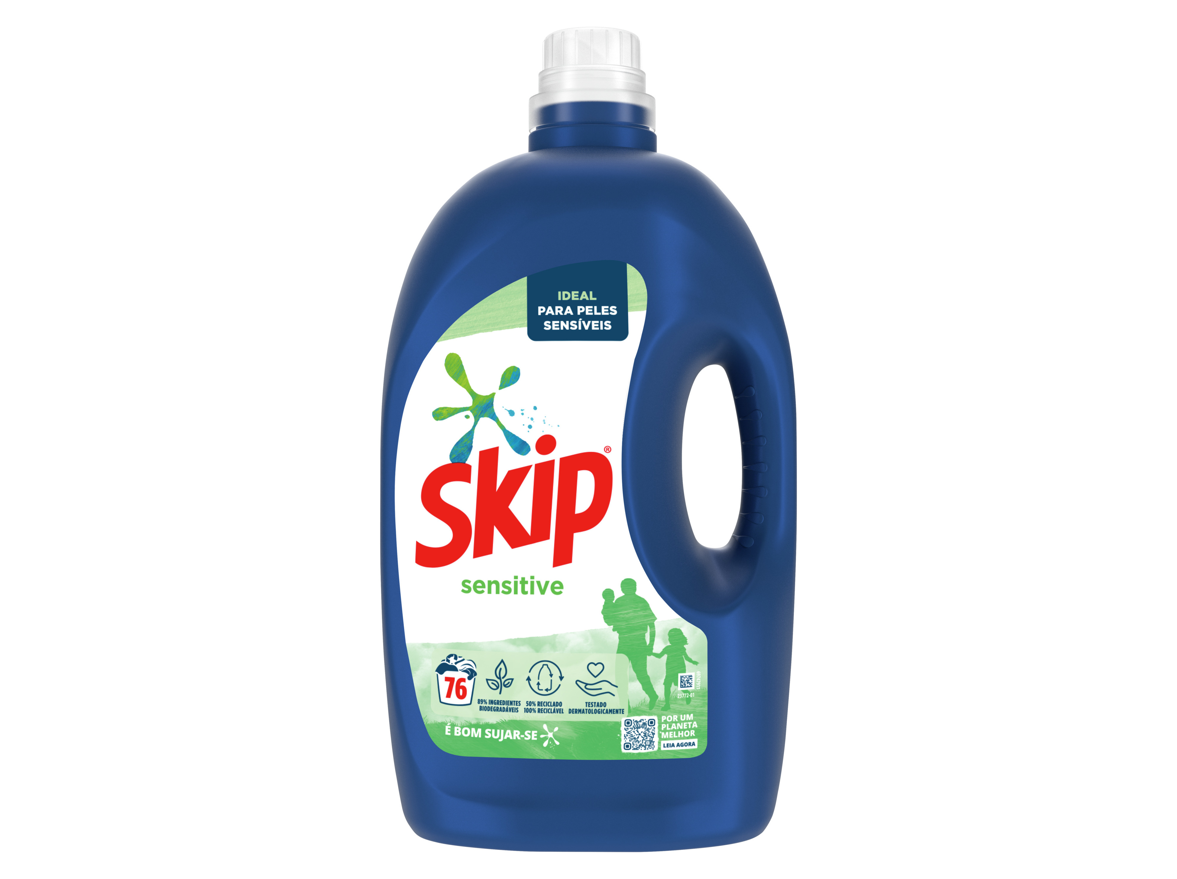 DETERGENTE ROUPA MÁQUINA LIQUÍDO SKIP SENSITIVE 76D