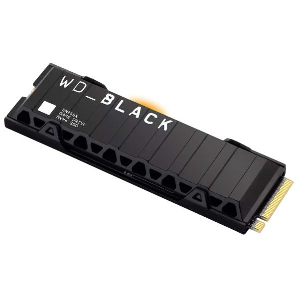SSD Western Digital 1TB SN850X M.2 2280 Black c/ Heatsink 3D NAND NVMe