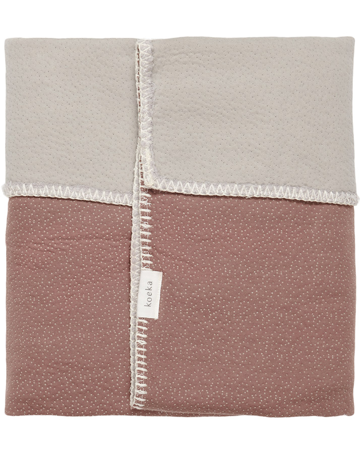 Babydecke RIGA (75x100) in cacao