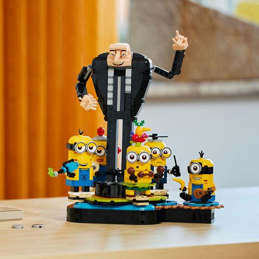 LEGO Despicable Me Klodsbygget Gru Og Minions - 75582
