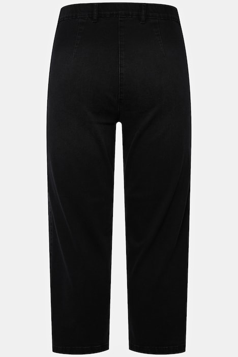 7/8-Jeans Mony, Elastikbund, Reißverschlusstaschen