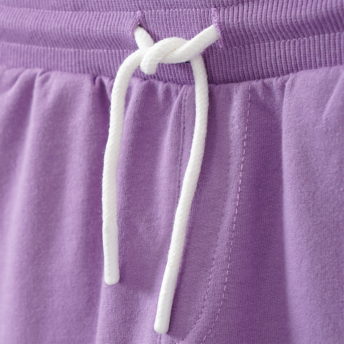 Yigga Jungen Joggingshorts mit Tunnelzug lila