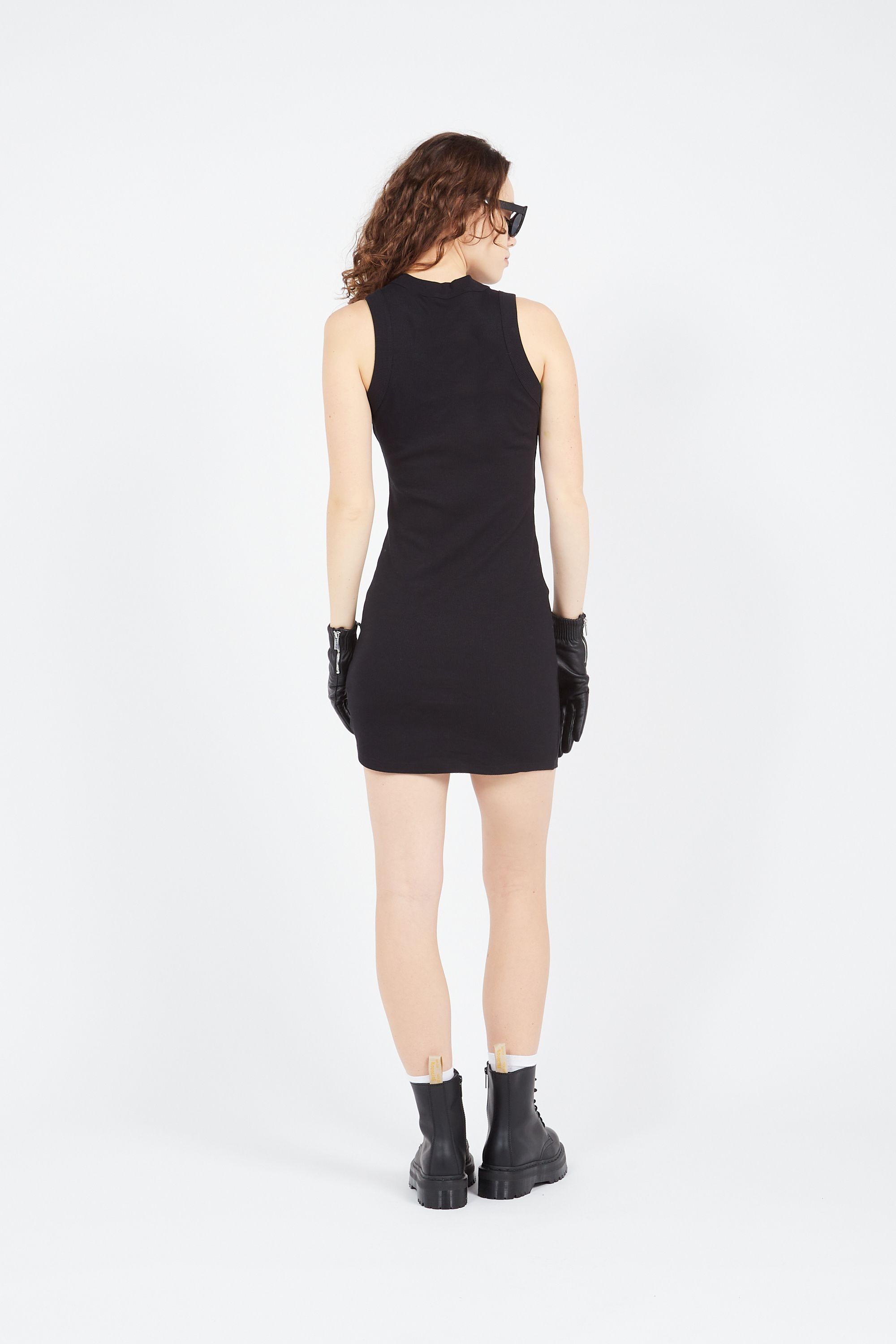 Daily Paper robe REECE RESORT Noir