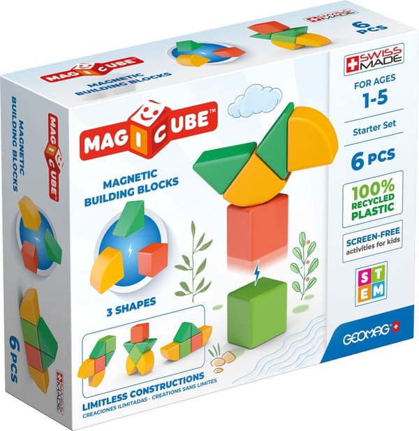 Geomag Magicube Startsett 6 stk
