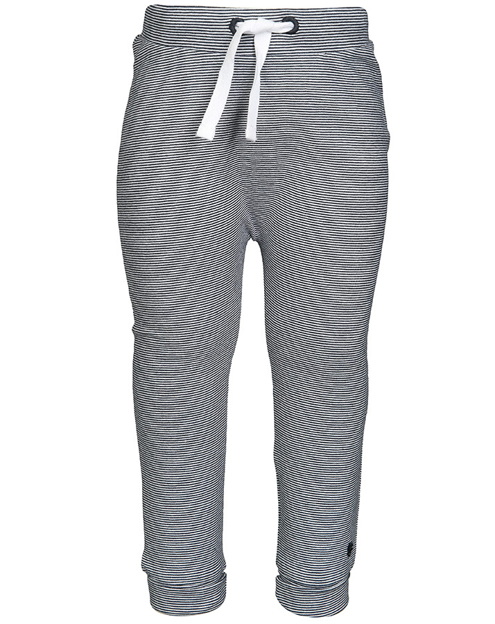 Jersey-Hose LOOSE YIP zum Binden gestreift in navy