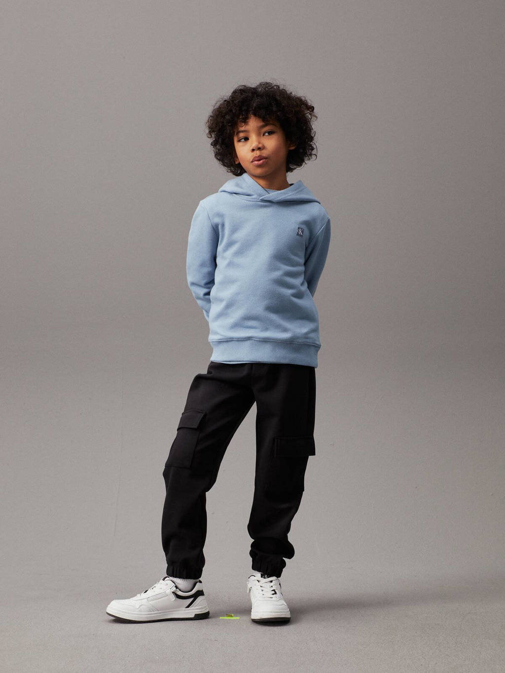 Calvin Klein hoodie lichtblauw