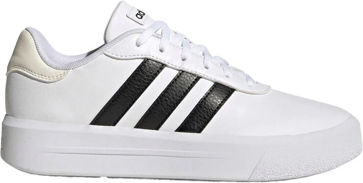 adidas Court Platform sko Hvid