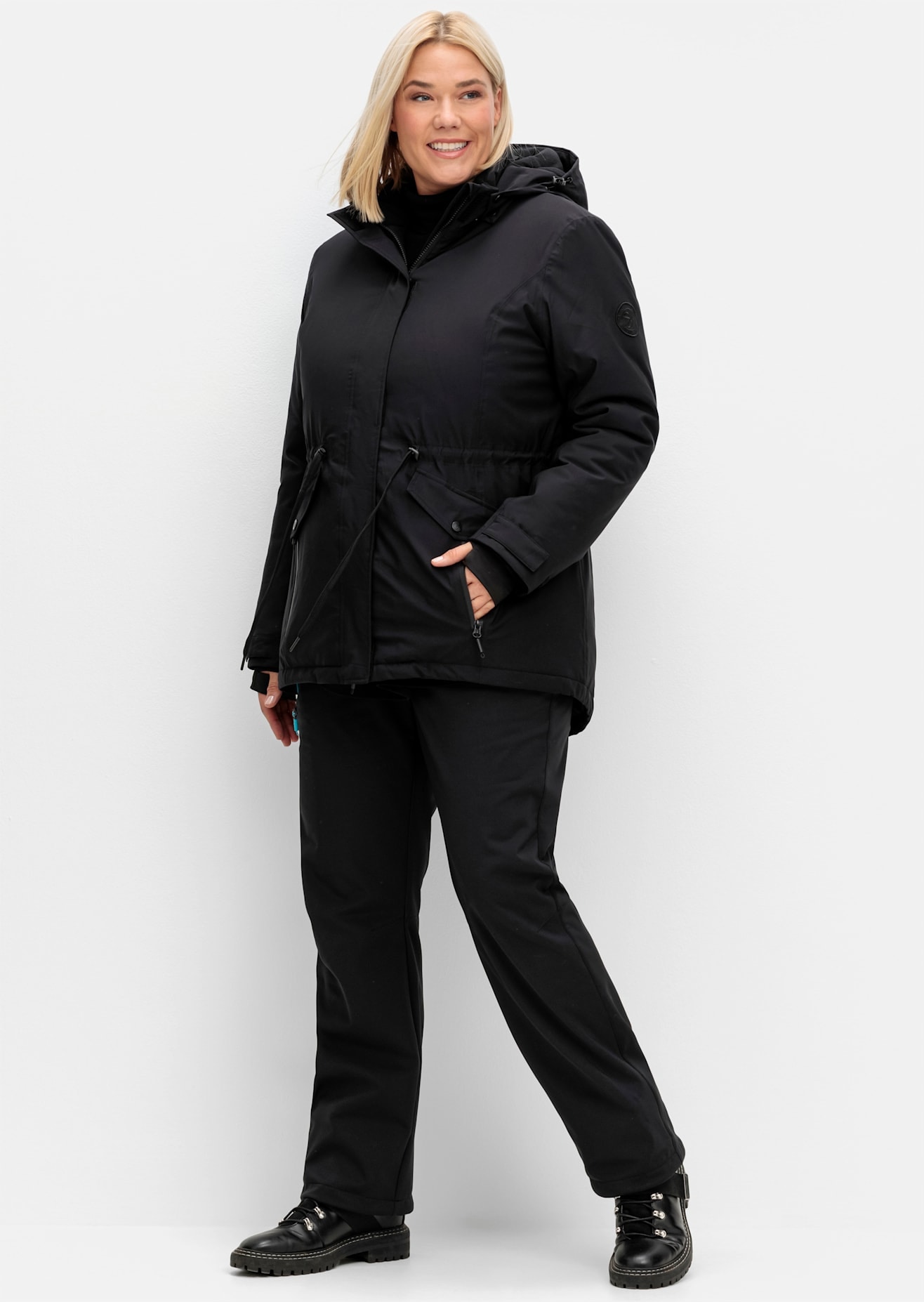 Sheego Funktionsjacke mit Kapuze