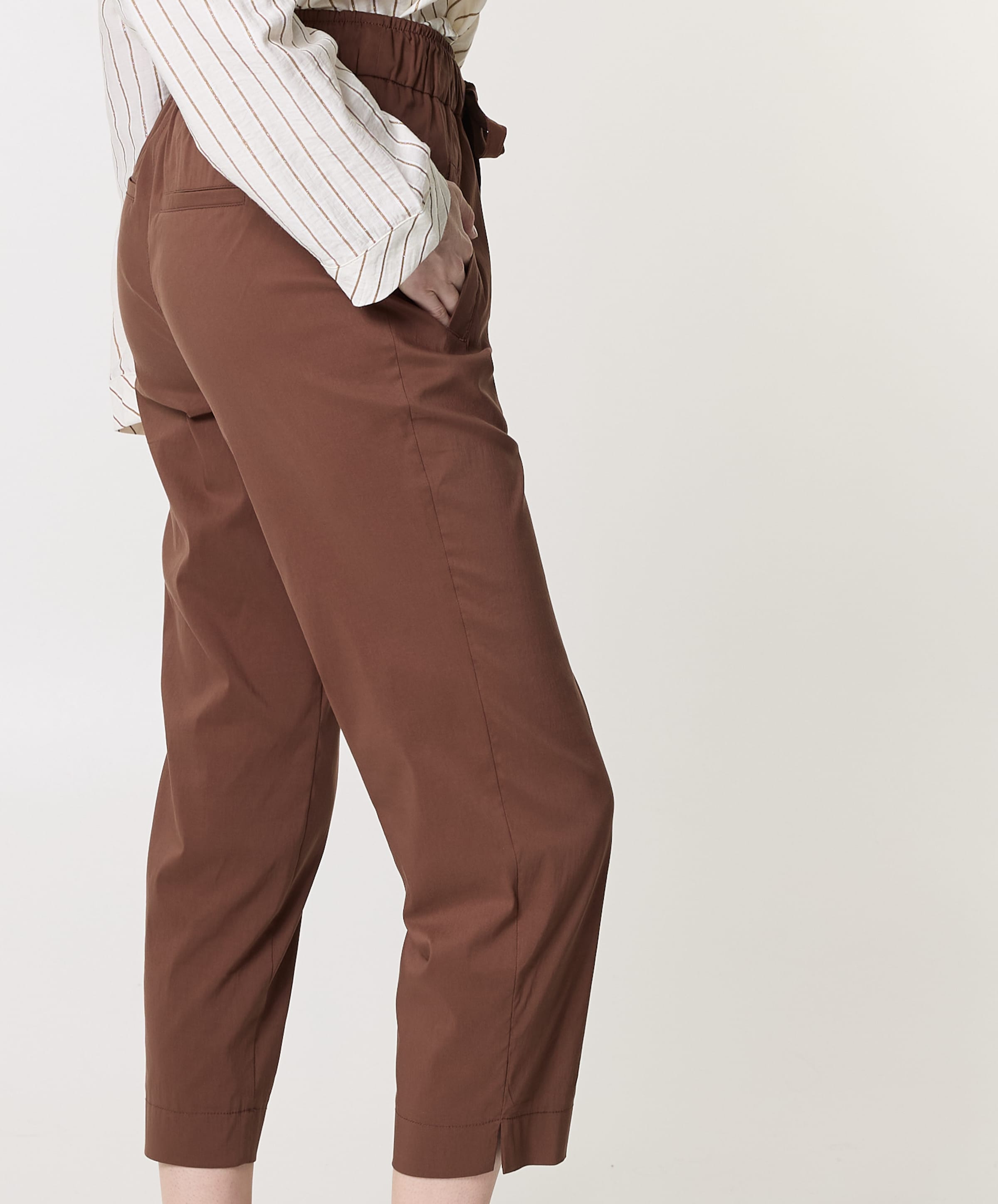 Betty en Co 7/8 dames broek bruin