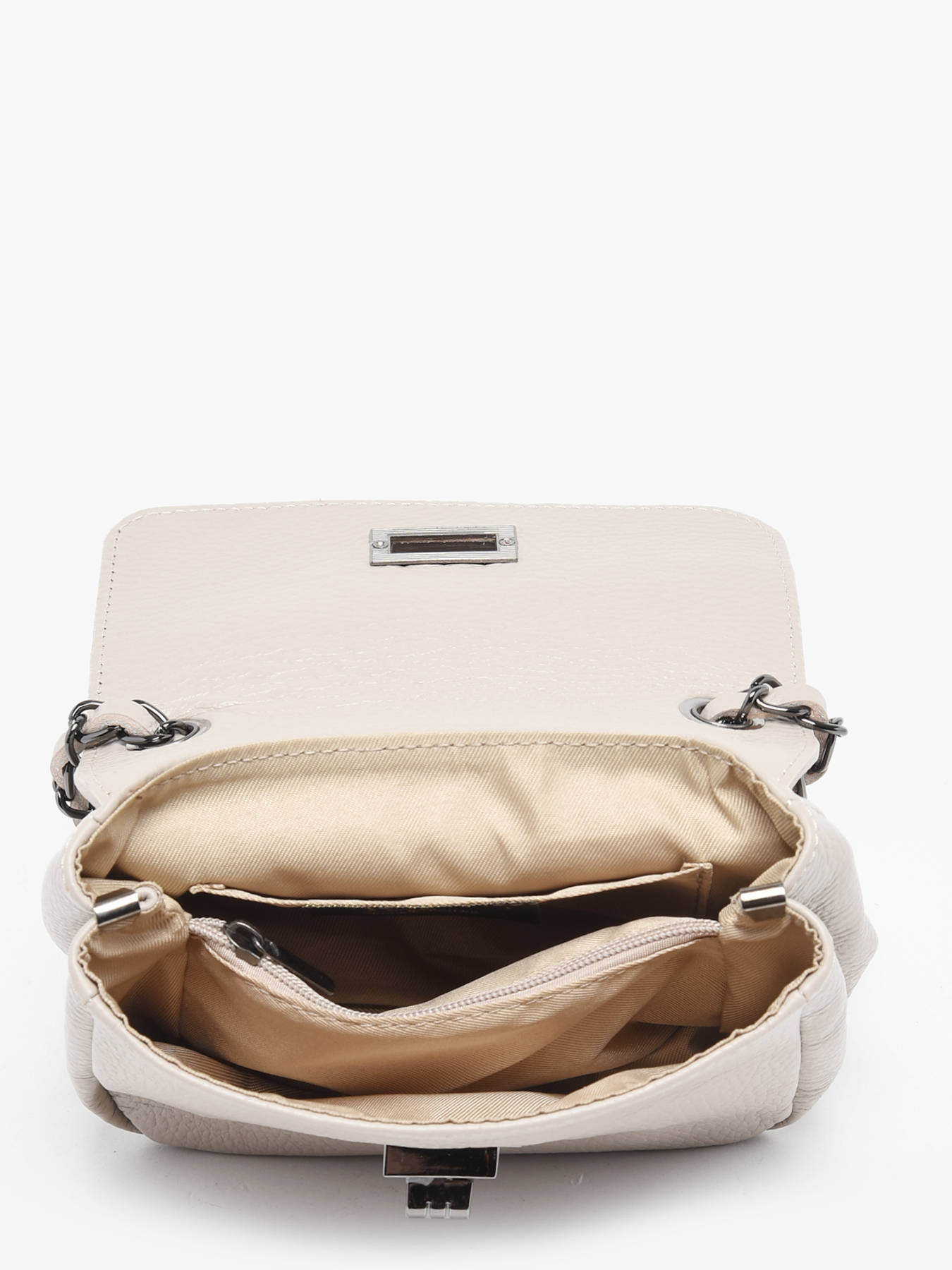 SAC BANDOULIERE Caviar cuir MILANO
