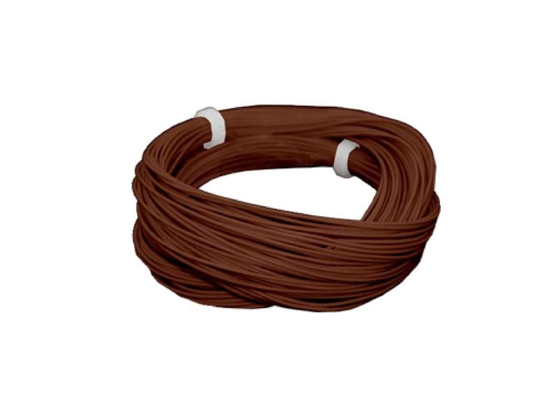 ESU Kabel 10m Braun H0 Superdünne AWG 36 Litzen