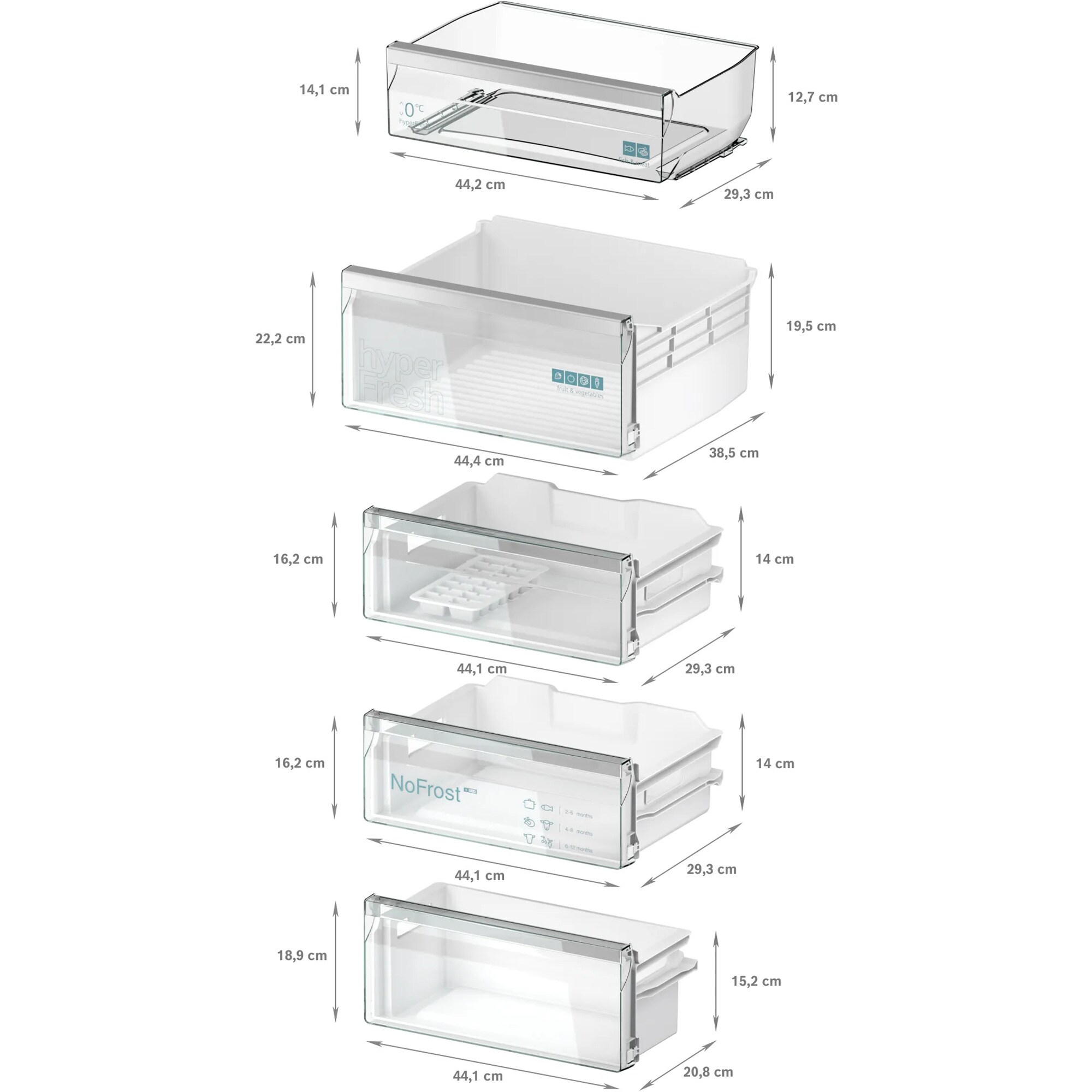 Siemens Kühl-/Gefrierkombination KI96NVFD0 iQ300