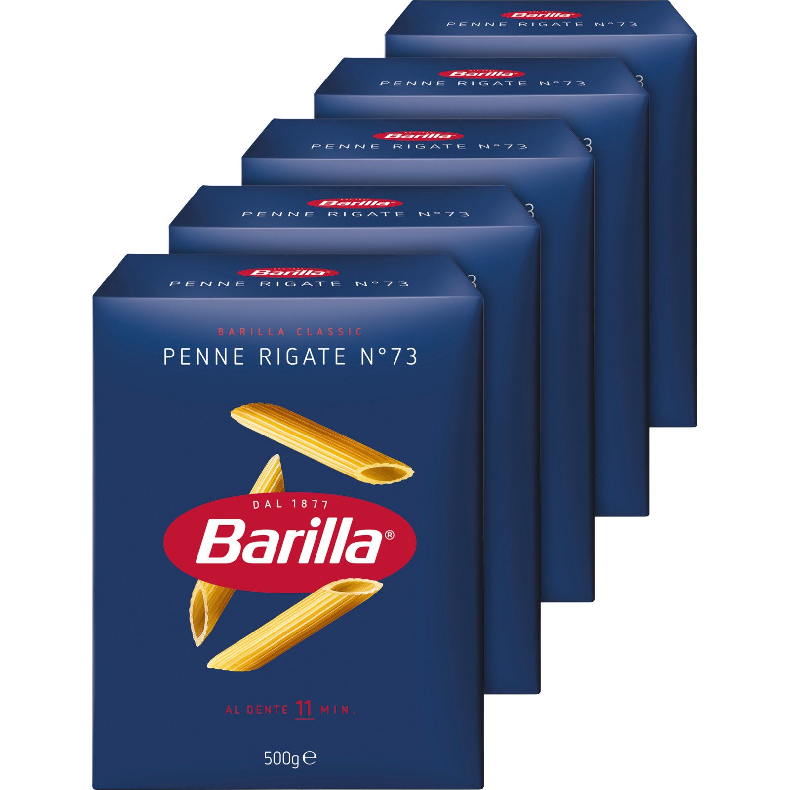 Barilla Penne Rigate 5 x 500 g