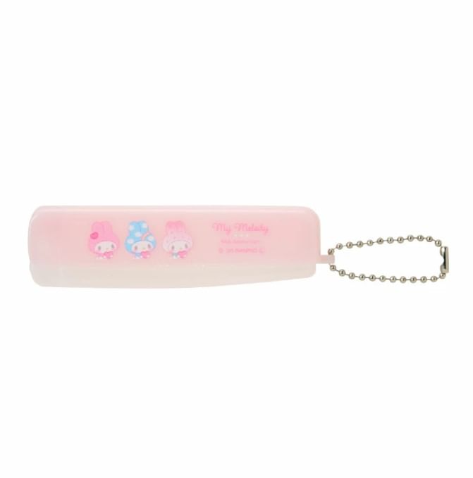 Sanrio - My Melody opvouwbare borstel- en kamset (My Melody 50-jarig jubileum)