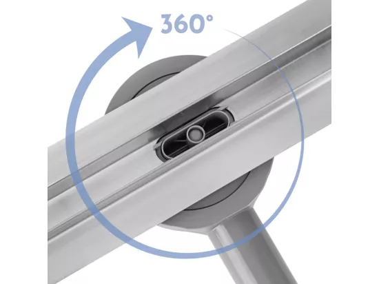 Drain Linéaire Rea Neox Slim Pro 500 Brush Steel