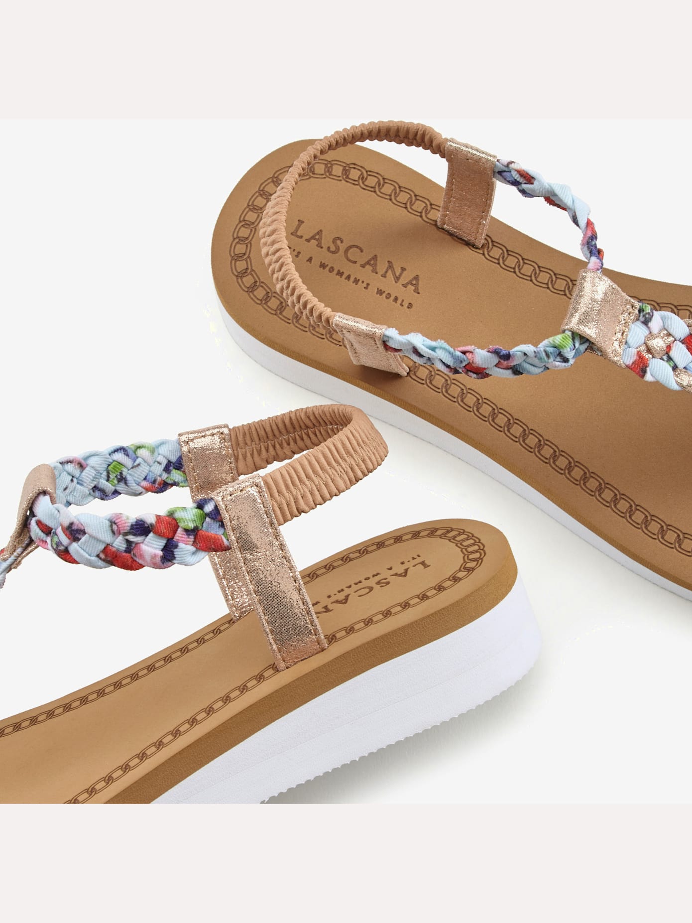 Tongs sandales flip-flop en matière imperméable, idéales pour la plage et la piscine
