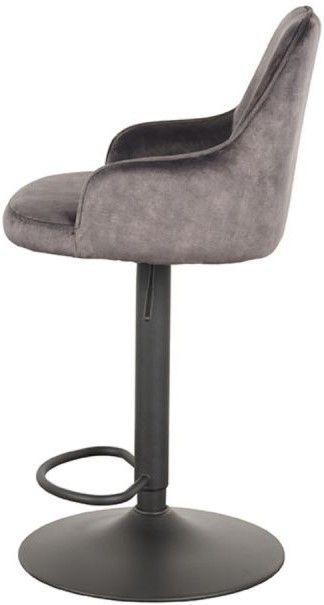Barkruk Antraciet CM-55.024 Fender B52 x D52 x H110 cm