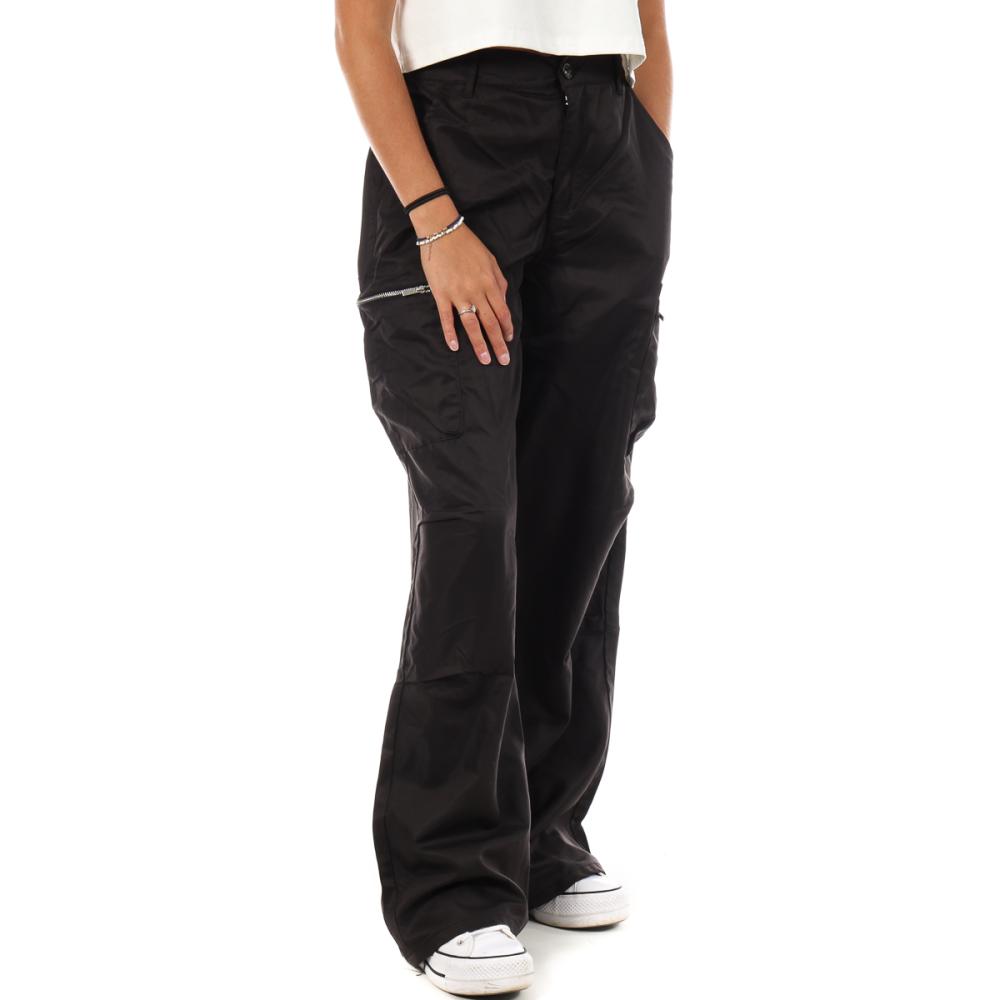 Monday Premium Pantalon fluide Noir Femme Monday Premium Parachute
