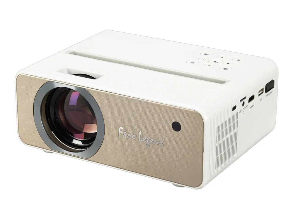 AOpen Fire Legend QF12 - LCD-projektor - bærbar - 5000 lumen - Full HD (1920 x 1080) - 16:9 - 1080p - Wi-Fi