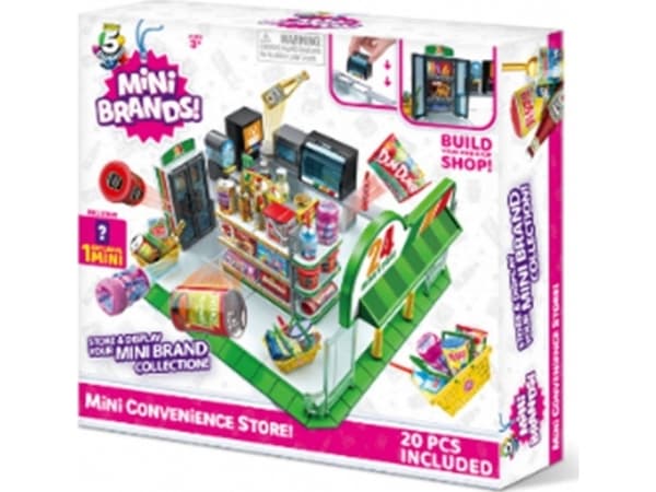 ZURU Mini Brands Convenience Store, Shopping, 3 år, Flerfarget, Plast