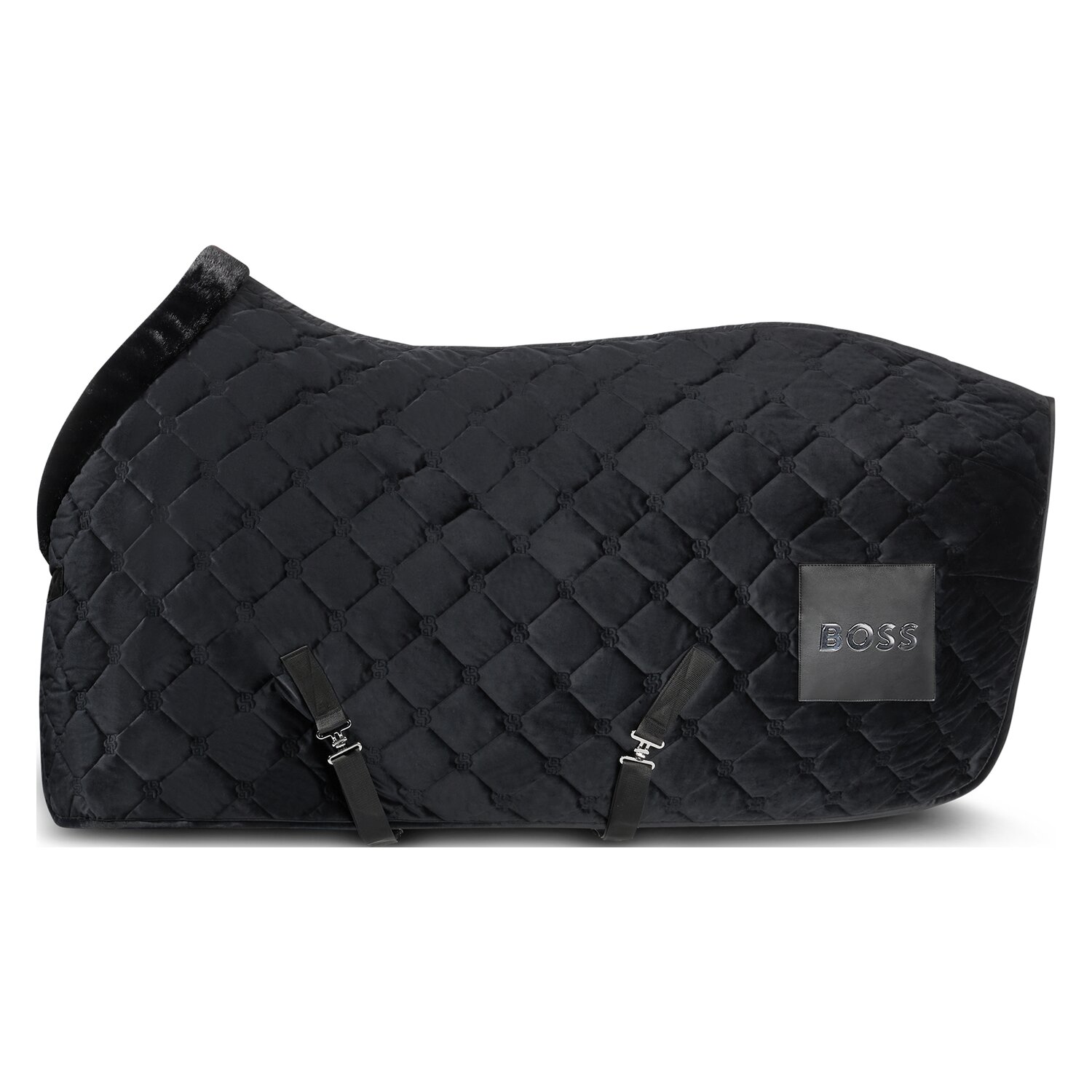 BOSS EQUESTERIAN Abschwitzdecke Samt, BOSS EQUESTRIAN  - black - 145 cm