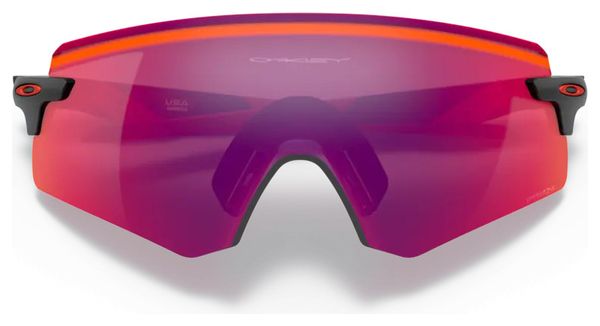 Lunettes Oakley Encoder Noir Mat/Rouge PRIZM Road OO9471-0136