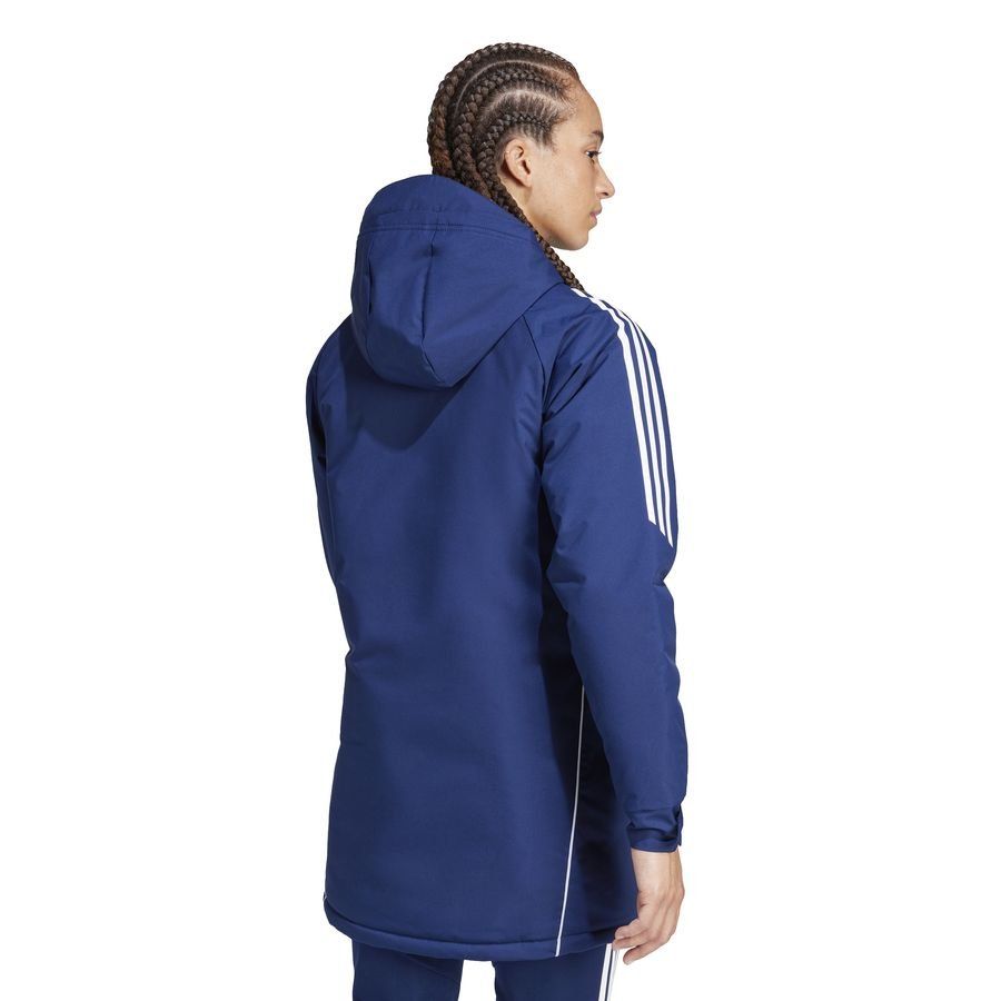 adidas Tiro 24 Parka Veste - Bleu Marine/Blanc Femme