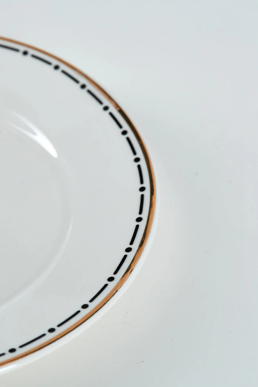 Miss Étoile  Lines & Dots tallerken - Ø: 17,5 cm.