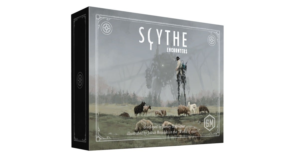 AsmodeeScythe - Encounters Bordspel  (Engels, Uitbreiding, 1 - 5 spelers, 90 - 115 minuten, Vanaf 14 jaar)
