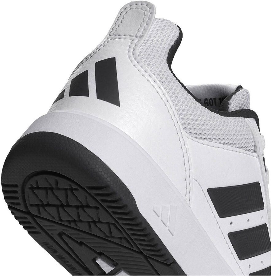 Adidas Sportswear Tensaur Sport imitatieleren leren sneakers 3.0 wit zwart