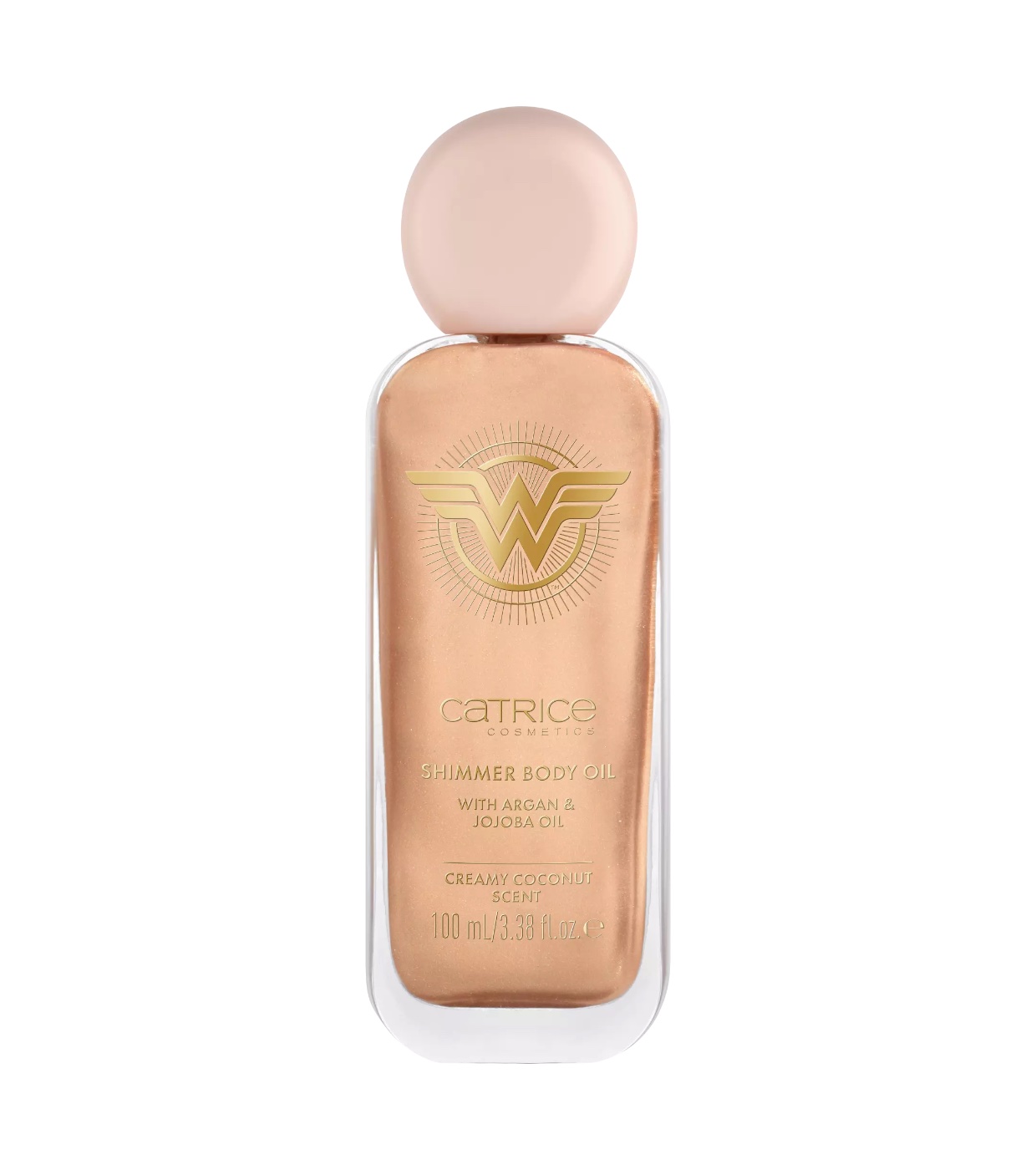 Catrice - *Wonder Woman* - Óleo corporal com brilho - 010: Goddess