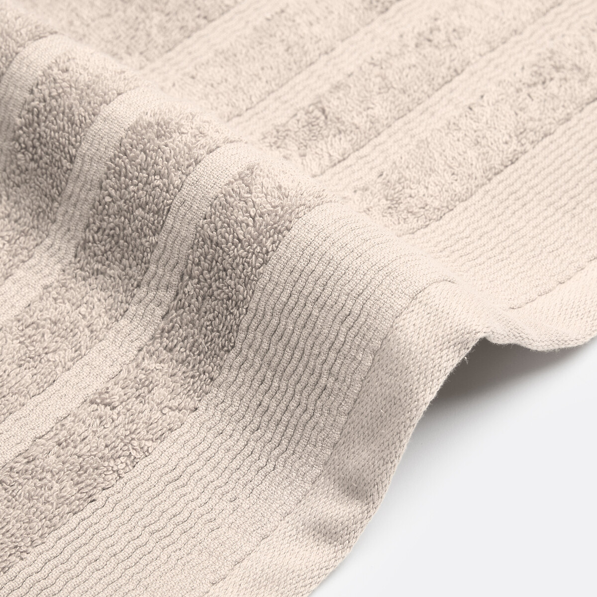 LA REDOUTE INTERIEURS<br>Conjunto de 2 toalhas felpudas 600 g/m², Zavara