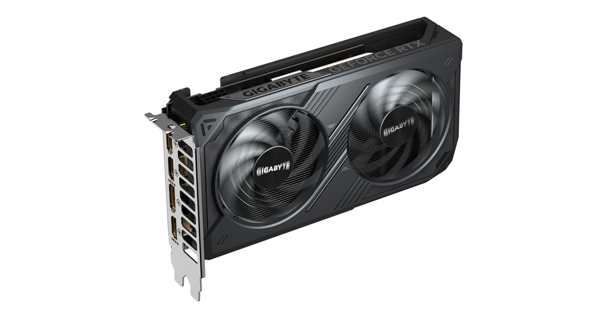 GIGABYTEGeForce RTX 5050 WINDFORCE OC 8G grafische kaart  (2x DisplayPort, 2x HDMI 2.1, DLSS 4)