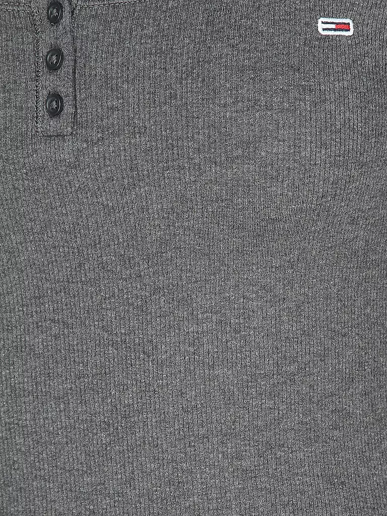 TOMMY JEANS Langarmshirt grau