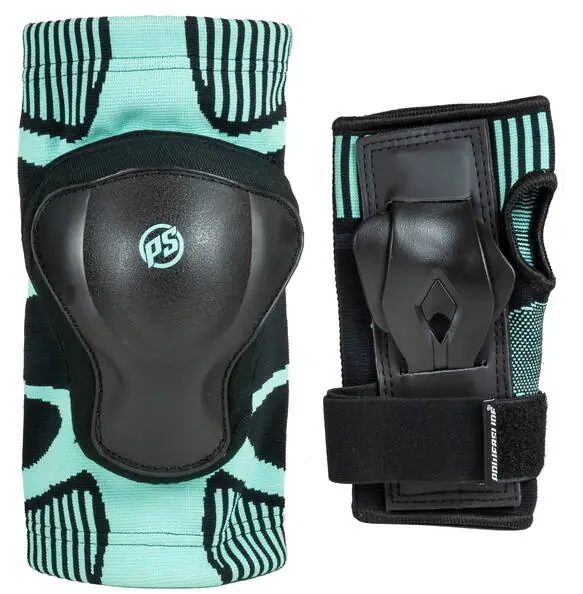 Powerslide Onesie Kvinde Dual Pack Skate Beskyttelse - Sæt Rulleskøjter
