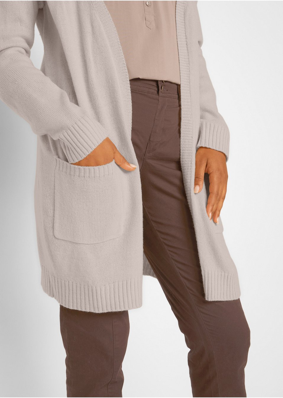Gilet en maille basique