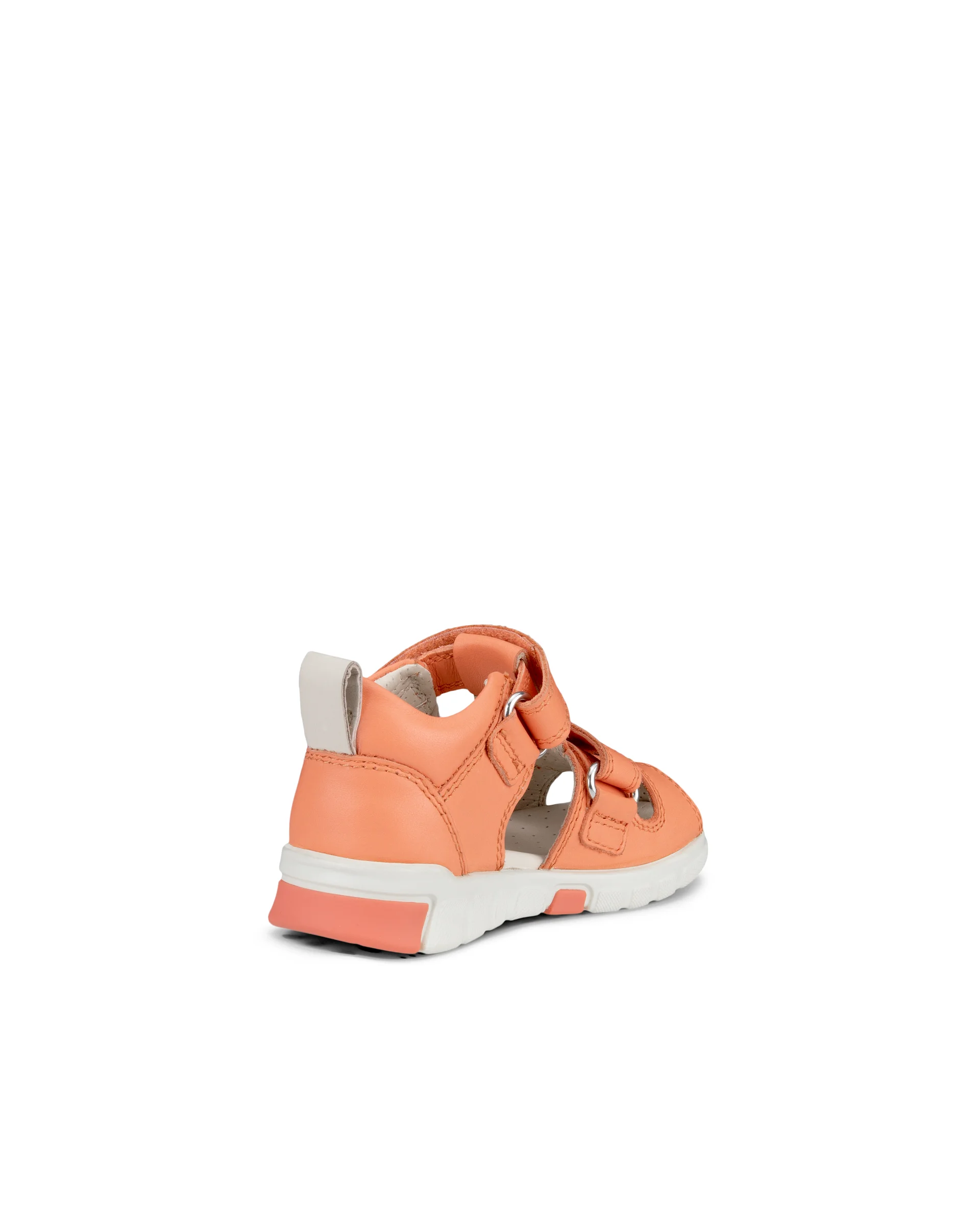 ECCO MINI STRIDE SANDAL Kinder Fischersandale aus Leder Orange