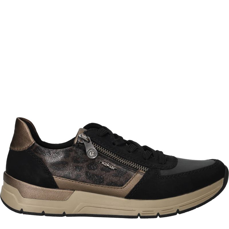 Rieker Sneakers Zwart Dames