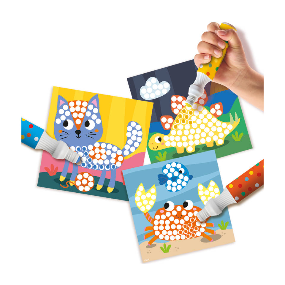 SES Creative dot markers activiteiten kaarten