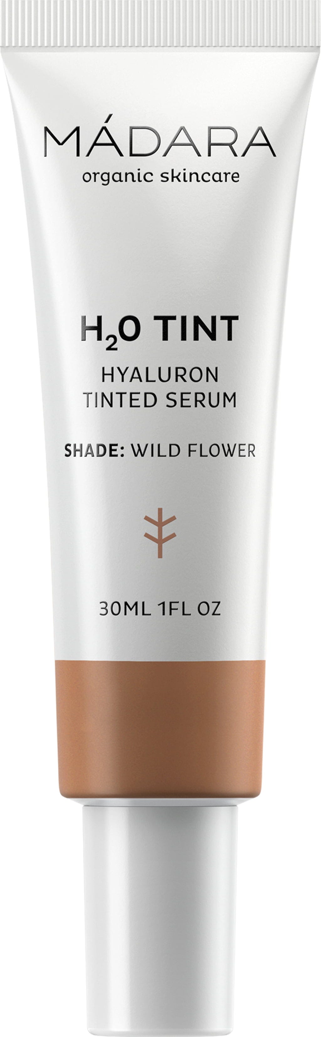 MÁDARA Organic Skincare  H2O TINT Hyaluron Tinted Serum, #4 Wild Flower (30 ml)