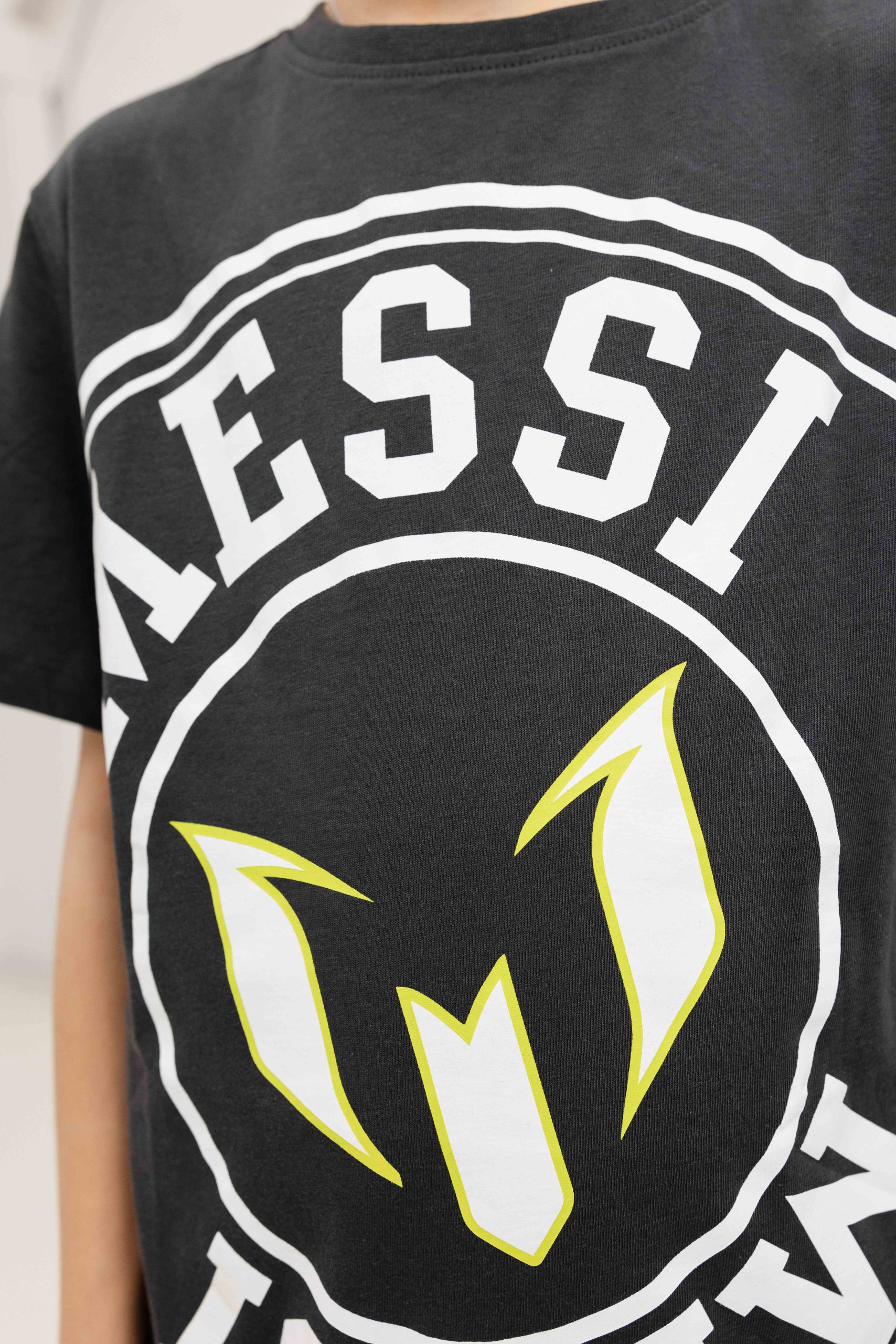 Vingino X Messi Heric T-Shirt Kids Donkergrijs