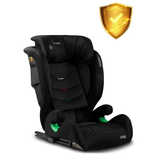 Nukido Louis Soft Bilsete Svart 15-36kg ISOFIX