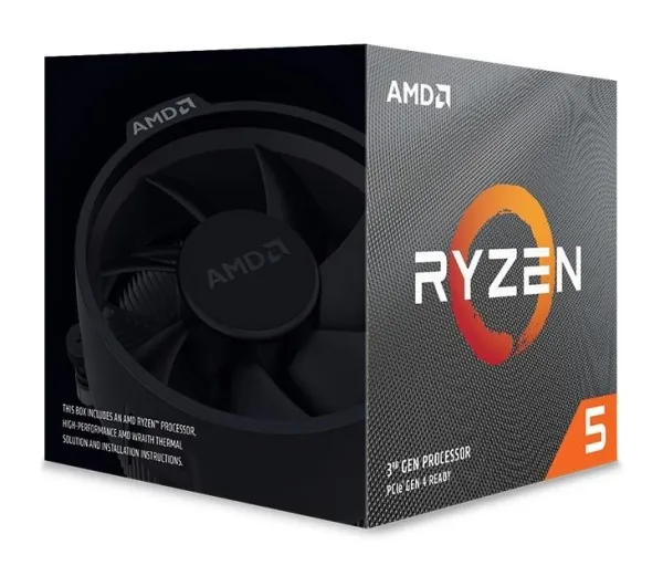 AMD Ryzen 5 3600XT 4.5GHz, 35MB, AM4, 95W, Wraith Spire cooler