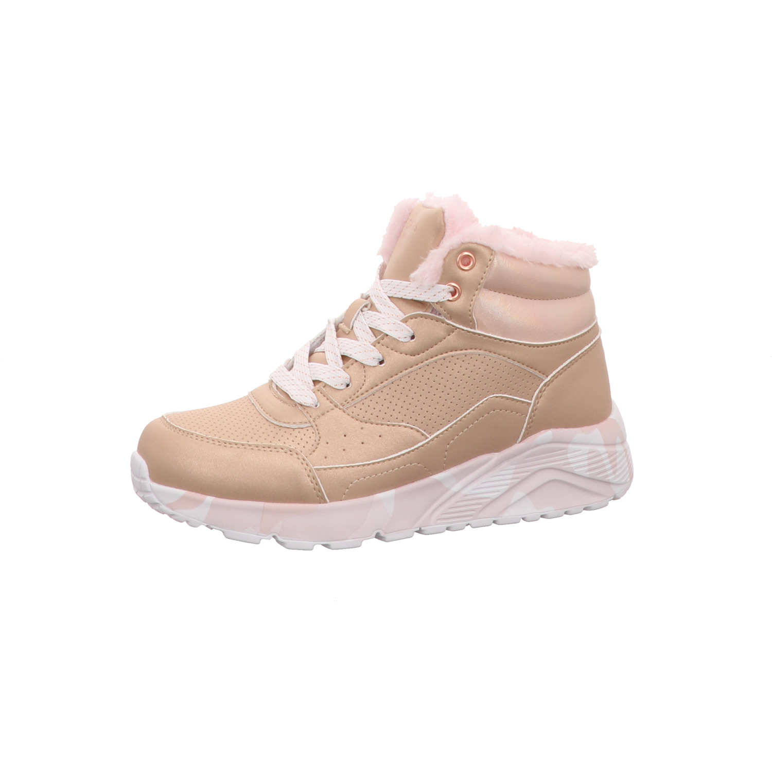 Skechers Knöchelschnürer gold/silber/bronce
