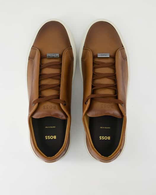Boss Gary_Tenn Sneaker in Braun