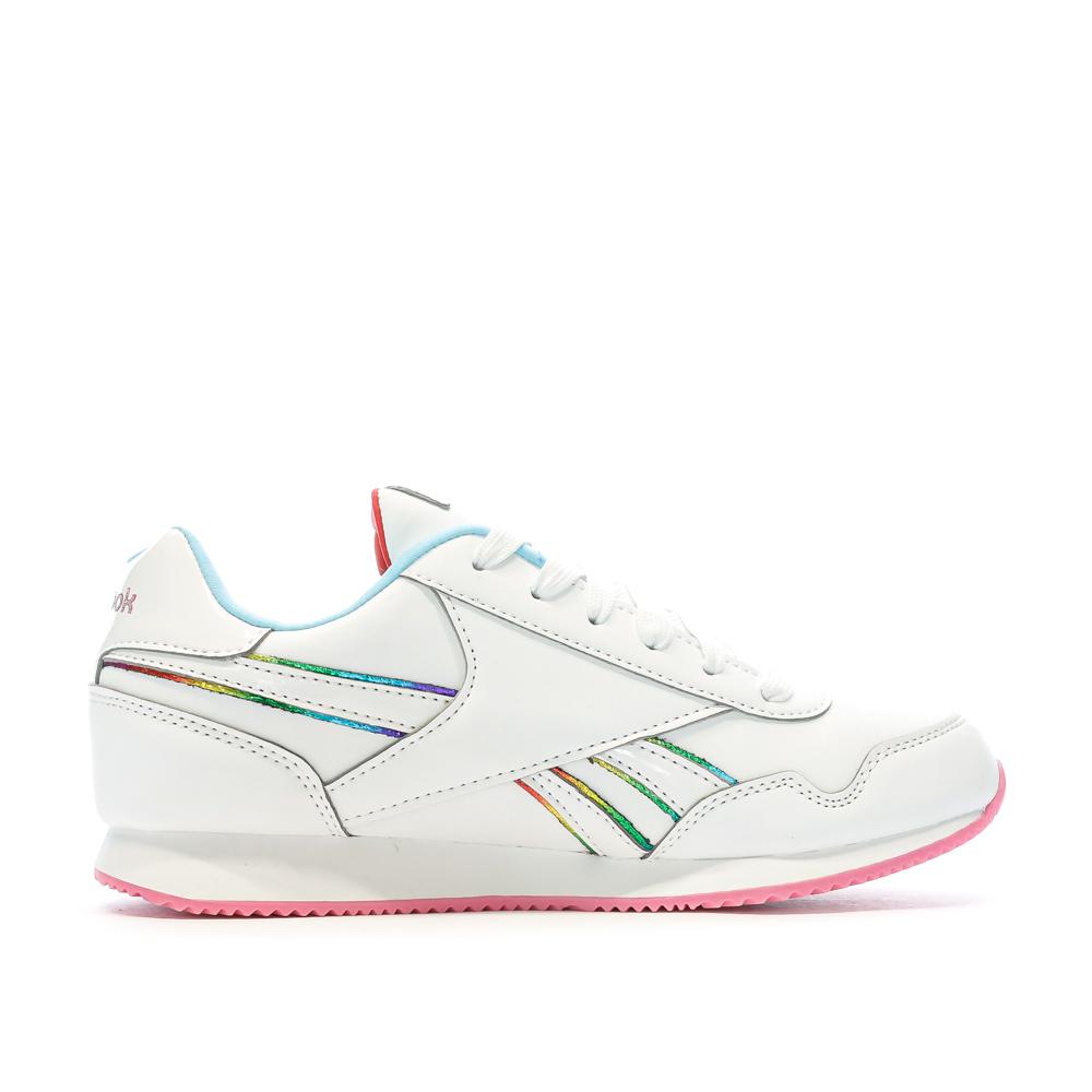 Reebok Baskets Blanc/Rose Fille Reebok Royal