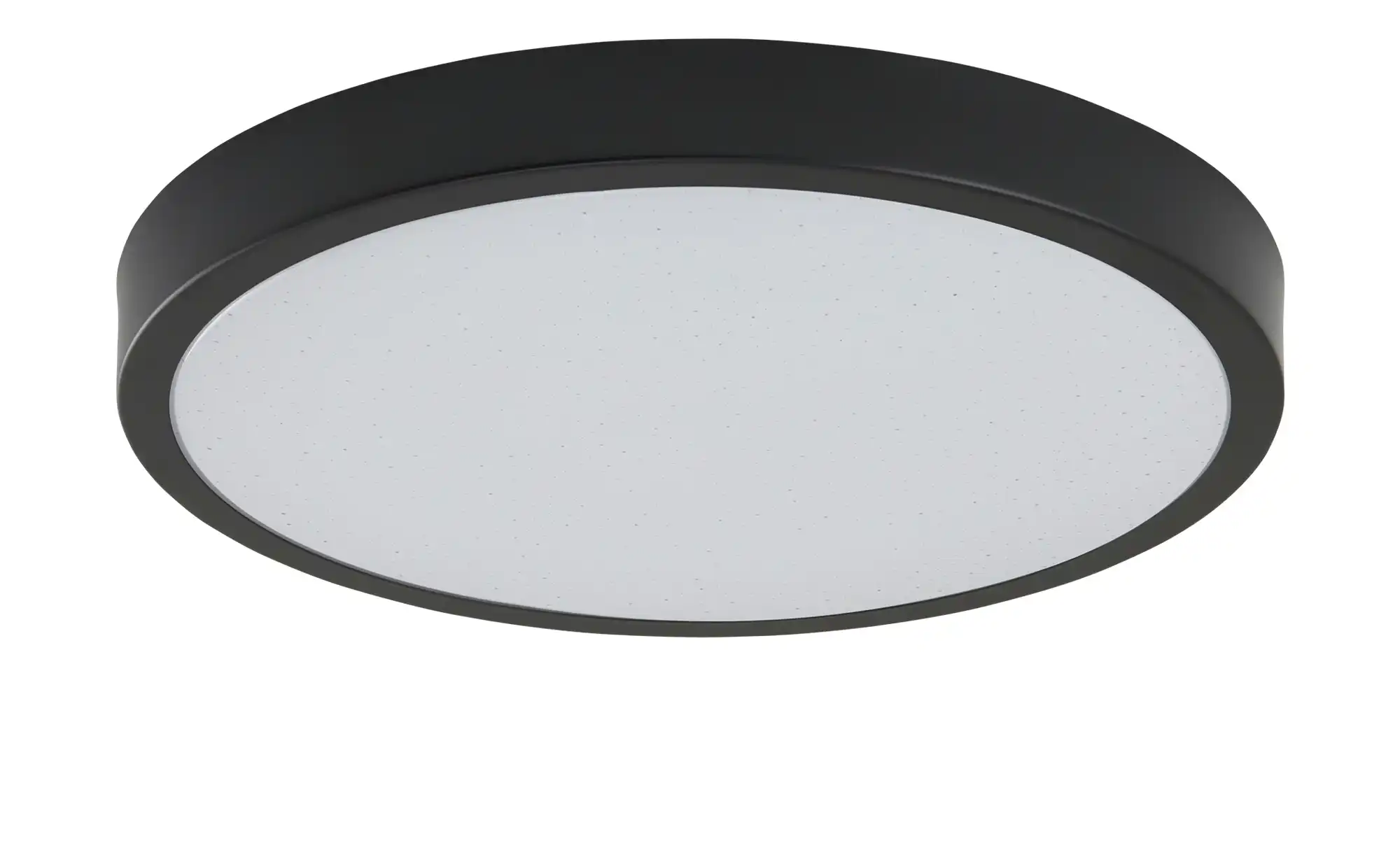 KHG LED-Deckenleuchte, schwarz mit Sterneneffekt