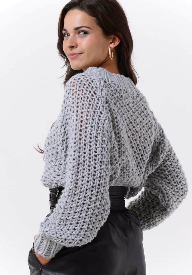 SIMPLE grijze simple trui aksel knit-virgin-wo-22-3